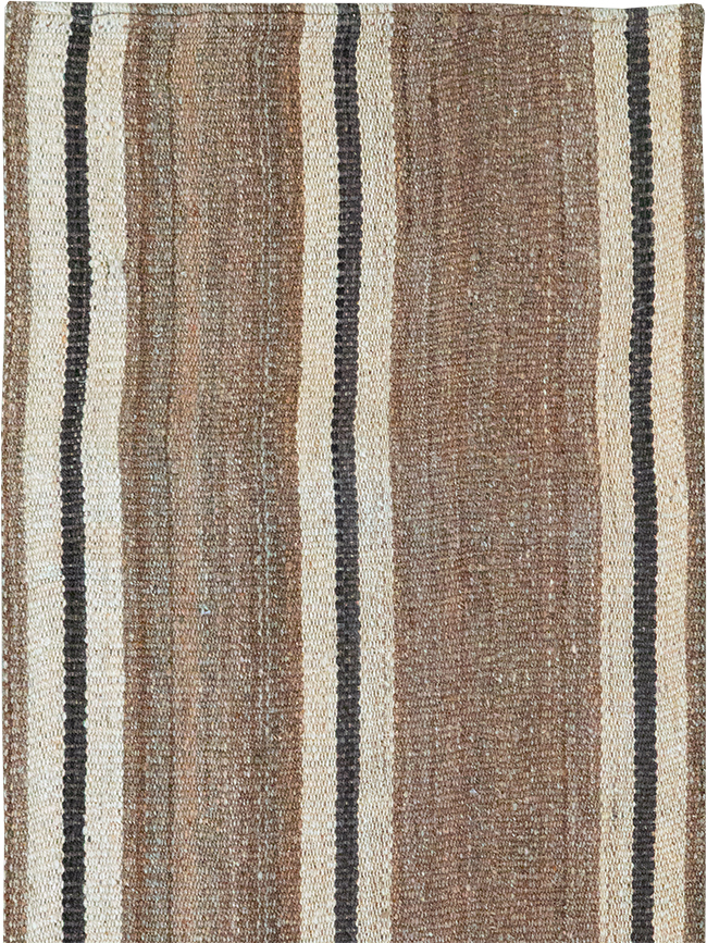 Vintage Turkish Flatweave Kilim Runner, No.33061 - Galerie Shabab