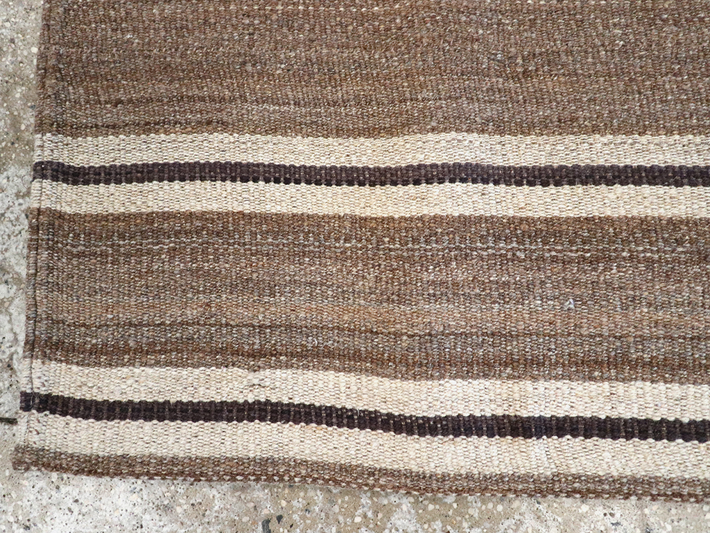 Vintage Turkish Flatweave Kilim Runner, No.33061 - Galerie Shabab