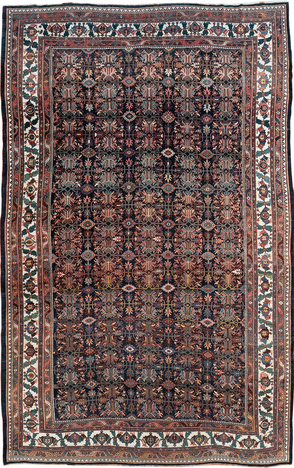 Antique Persian Kurd Bidjar Large Carpet, No.33062 - Galerie Shabab