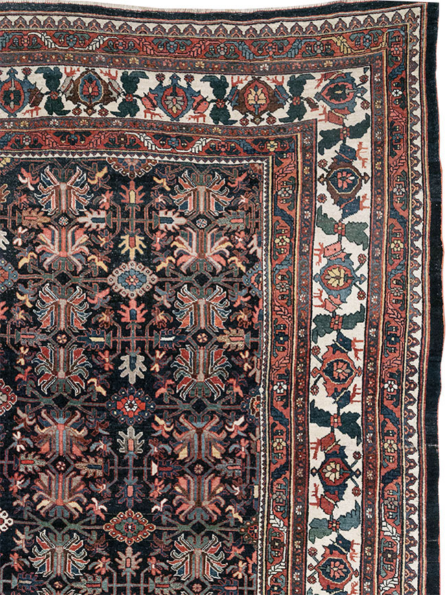 Antique Persian Kurd Bidjar Large Carpet, No.33062 - Galerie Shabab