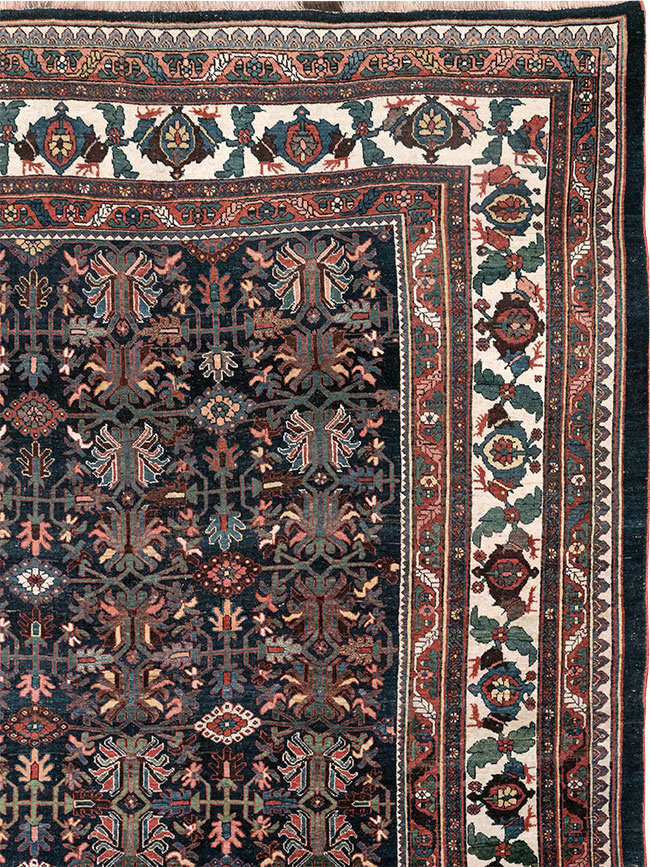 Antique Persian Kurd Bidjar Large Carpet, No.33062 - Galerie Shabab