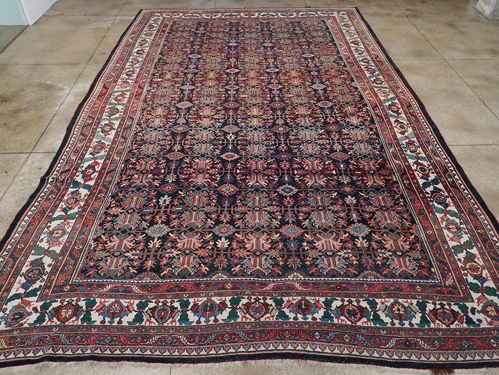 Antique Persian Kurd Bidjar Large Carpet, No.33062 - Galerie Shabab