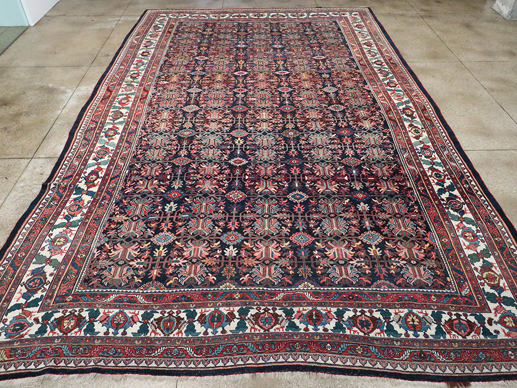 Antique Persian Kurd Bidjar Large Carpet, No.33062 - Galerie Shabab