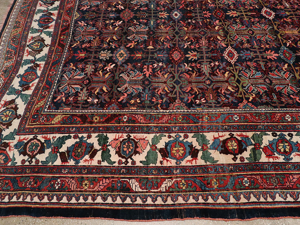Antique Persian Kurd Bidjar Large Carpet, No.33062 - Galerie Shabab