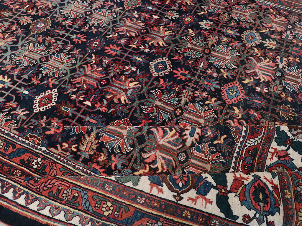 Antique Persian Kurd Bidjar Large Carpet, No.33062 - Galerie Shabab