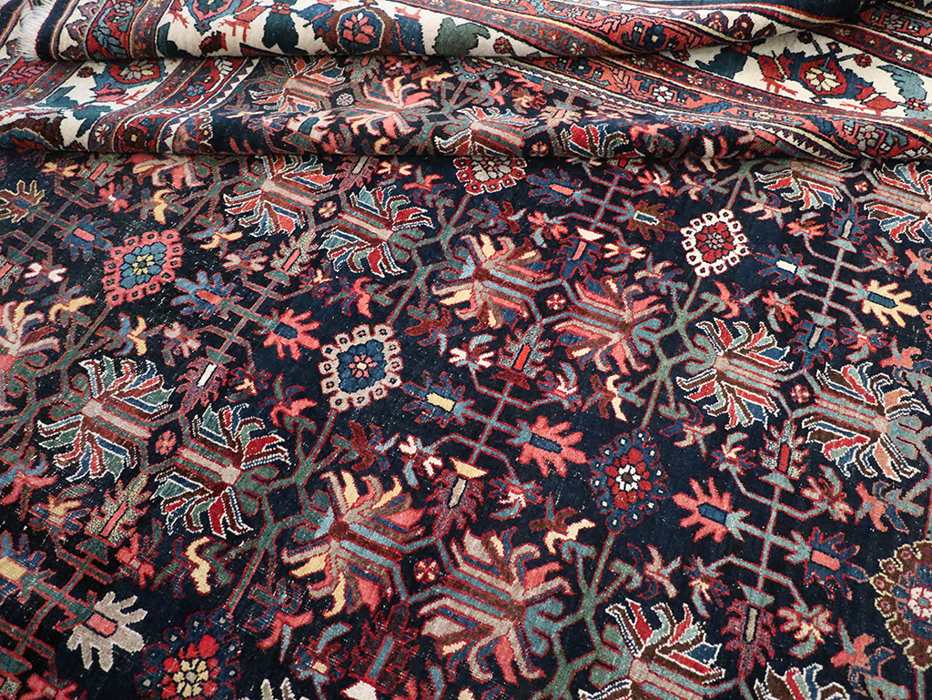 Antique Persian Kurd Bidjar Large Carpet, No.33062 - Galerie Shabab