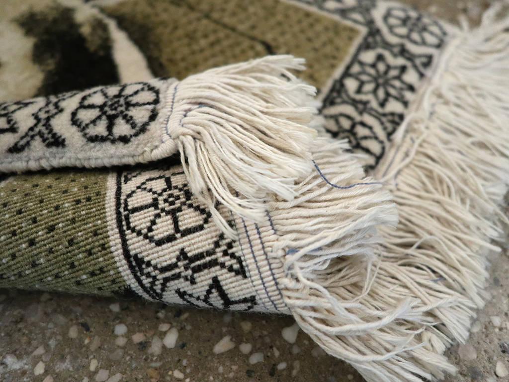 Vintage Persian Tabriz Pictorial Rug, No.33066 - Galerie Shabab