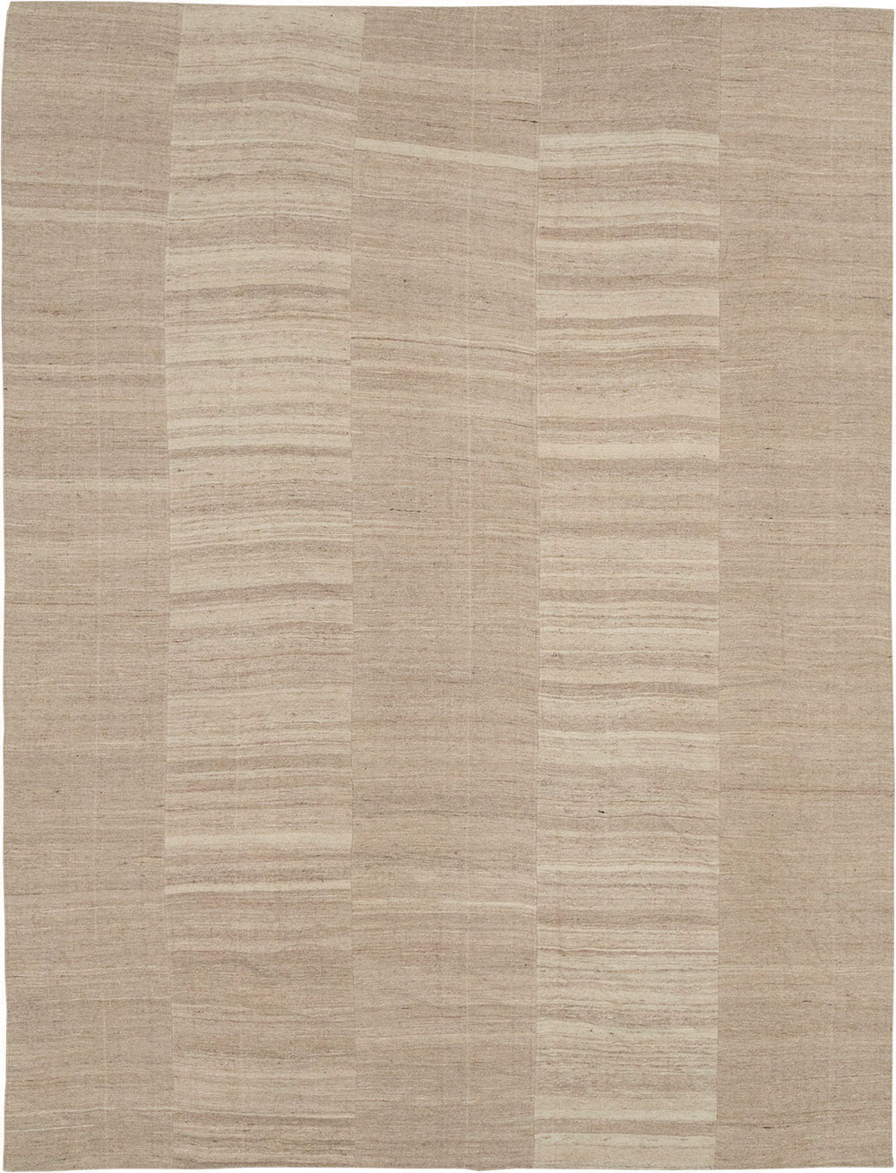 Vintage Turkish Flatweave Kilim Room Size Carpet, No.33077 - Galerie Shabab