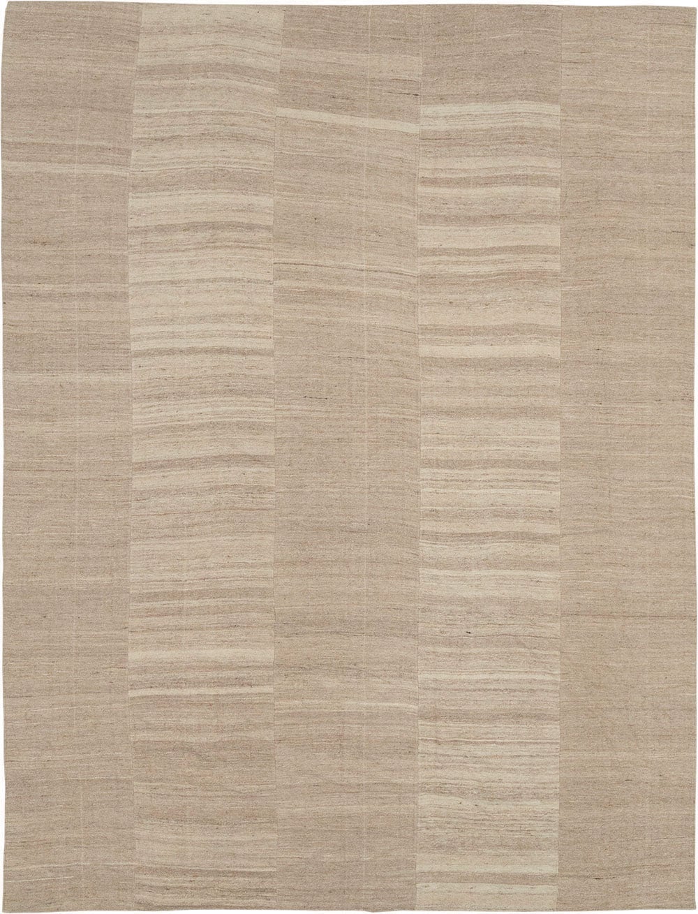 Vintage Turkish Flatweave Kilim Room Size Carpet, No.33077 - Galerie Shabab