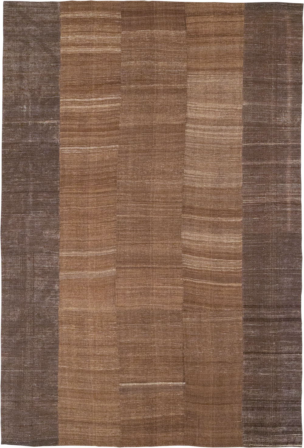 Vintage Turkish Flatweave Kilim Room Size Carpet, No.33078 - Galerie Shabab