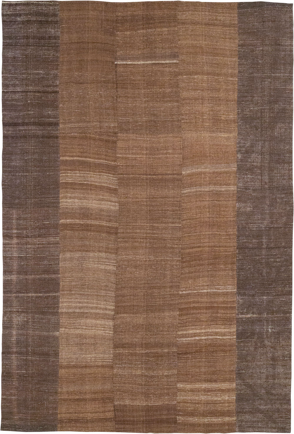 Vintage Turkish Flatweave Kilim Room Size Carpet, No.33078 - Galerie Shabab