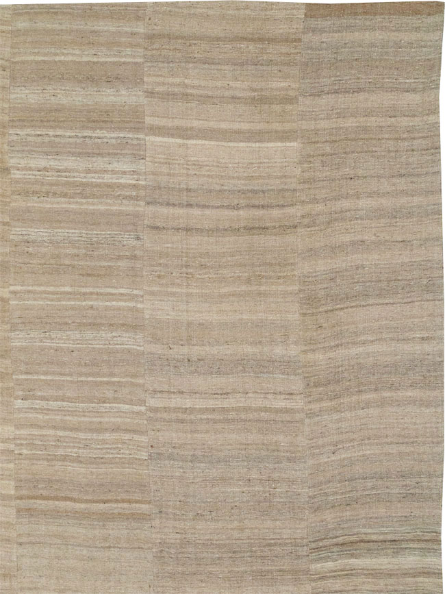 Vintage Turkish Flatweave Kilim Oversize Carpet, No.33086 - Galerie Shabab