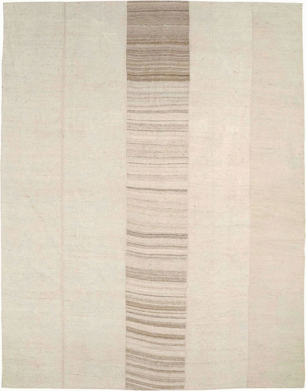 Vintage Turkish Flatweave Kilim Room Size Carpet, No.33096 - Galerie Shabab