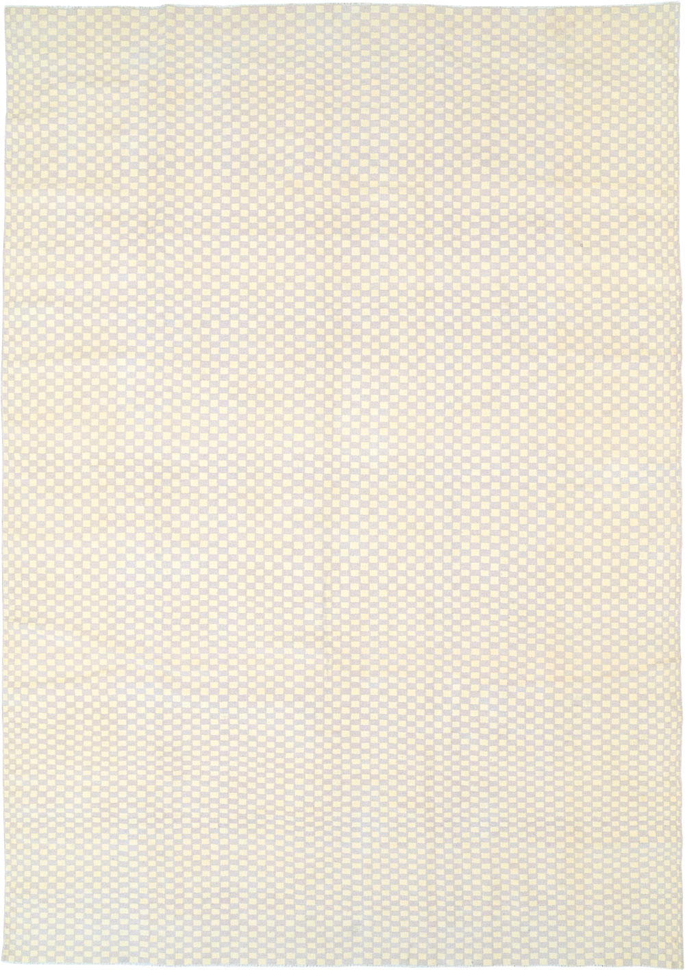 Vintage Turkish Flatweave Kilim Room Size Carpet, No.33112 - Galerie Shabab