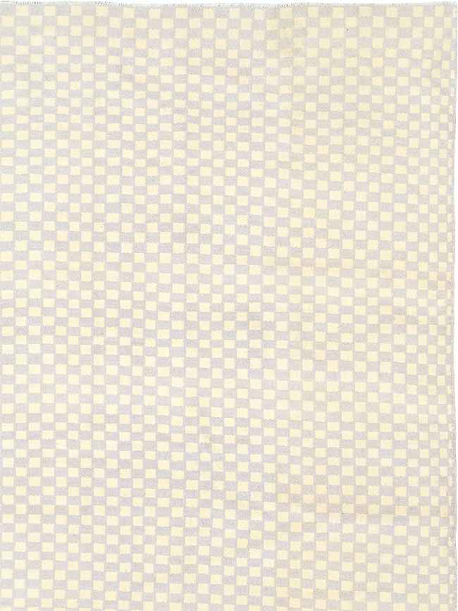 Vintage Turkish Flatweave Kilim Room Size Carpet, No.33112 - Galerie Shabab