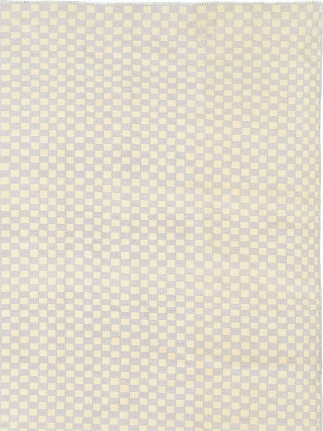 Vintage Turkish Flatweave Kilim Room Size Carpet, No.33112 - Galerie Shabab