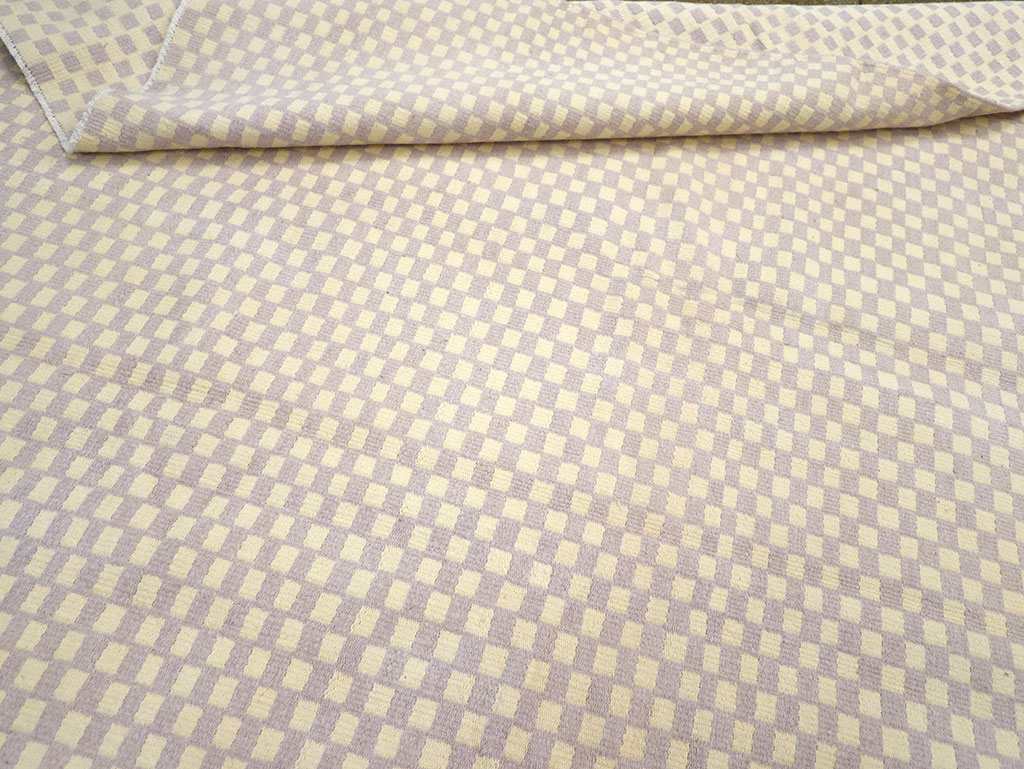 Vintage Turkish Flatweave Kilim Room Size Carpet, No.33112 - Galerie Shabab