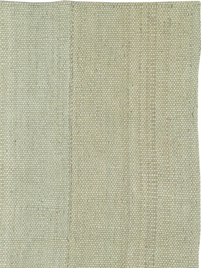 Modern Turkish Flatweave Accent Carpet, No.33115 - Galerie Shabab