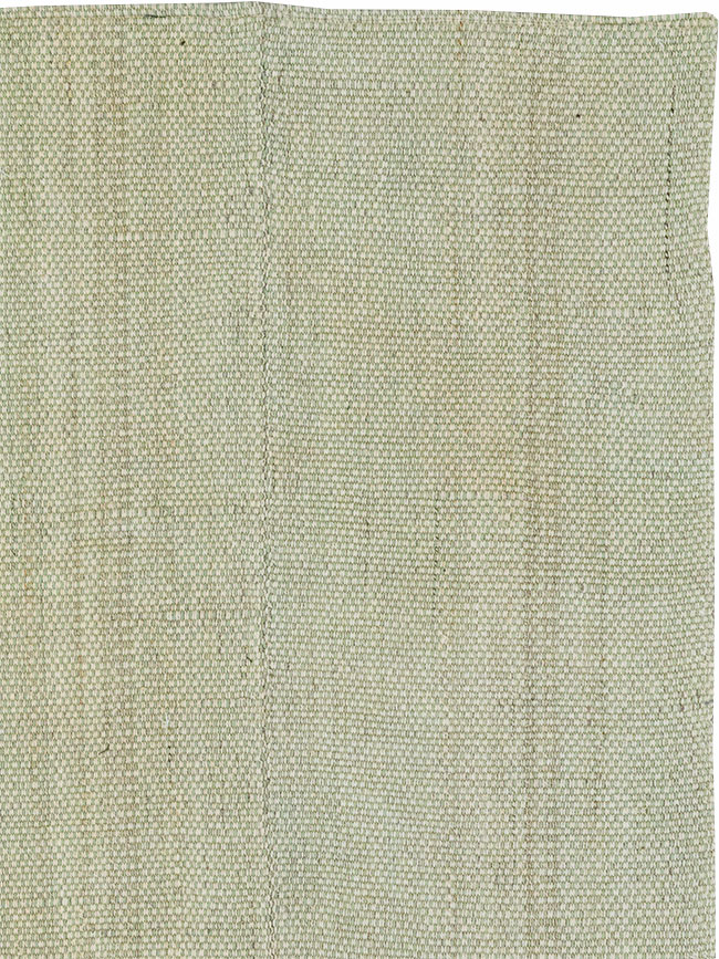 Modern Turkish Flatweave Accent Carpet, No.33115 - Galerie Shabab