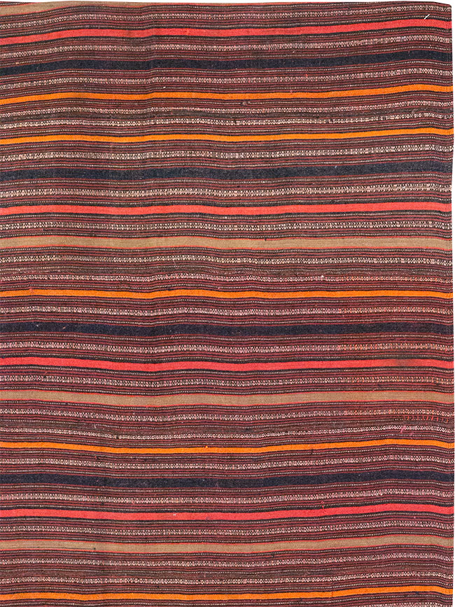 Vintage Turkish Flatweave Kilim Rug, No.33121 - Galerie Shabab