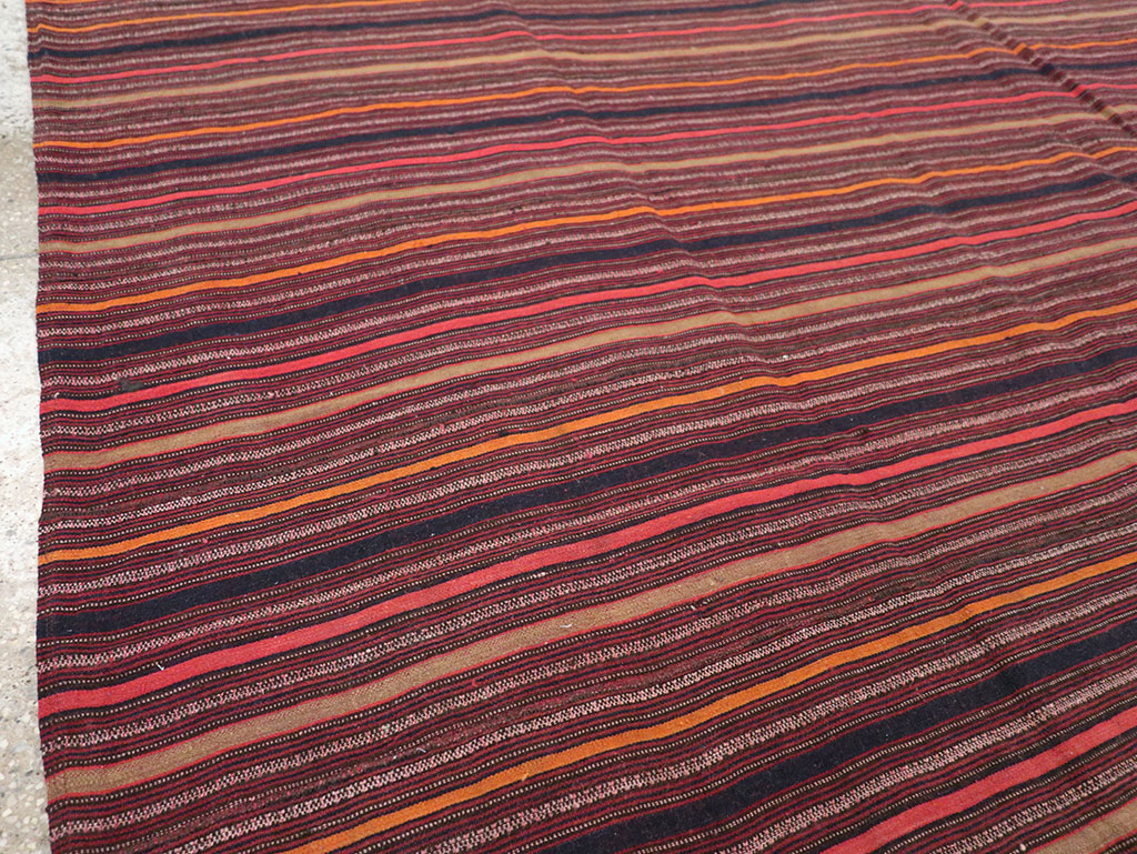 Vintage Turkish Flatweave Kilim Rug, No.33121 - Galerie Shabab