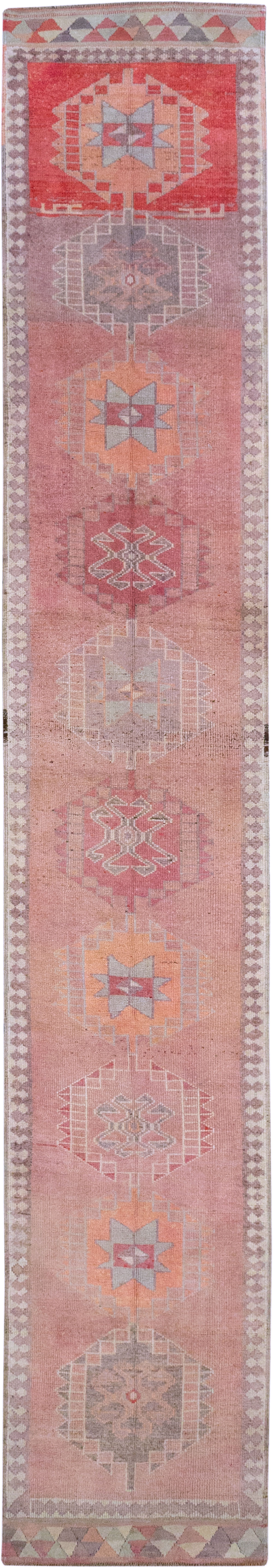 Vintage Turkish Anatolian Long Runner, No.33134 - Galerie Shabab