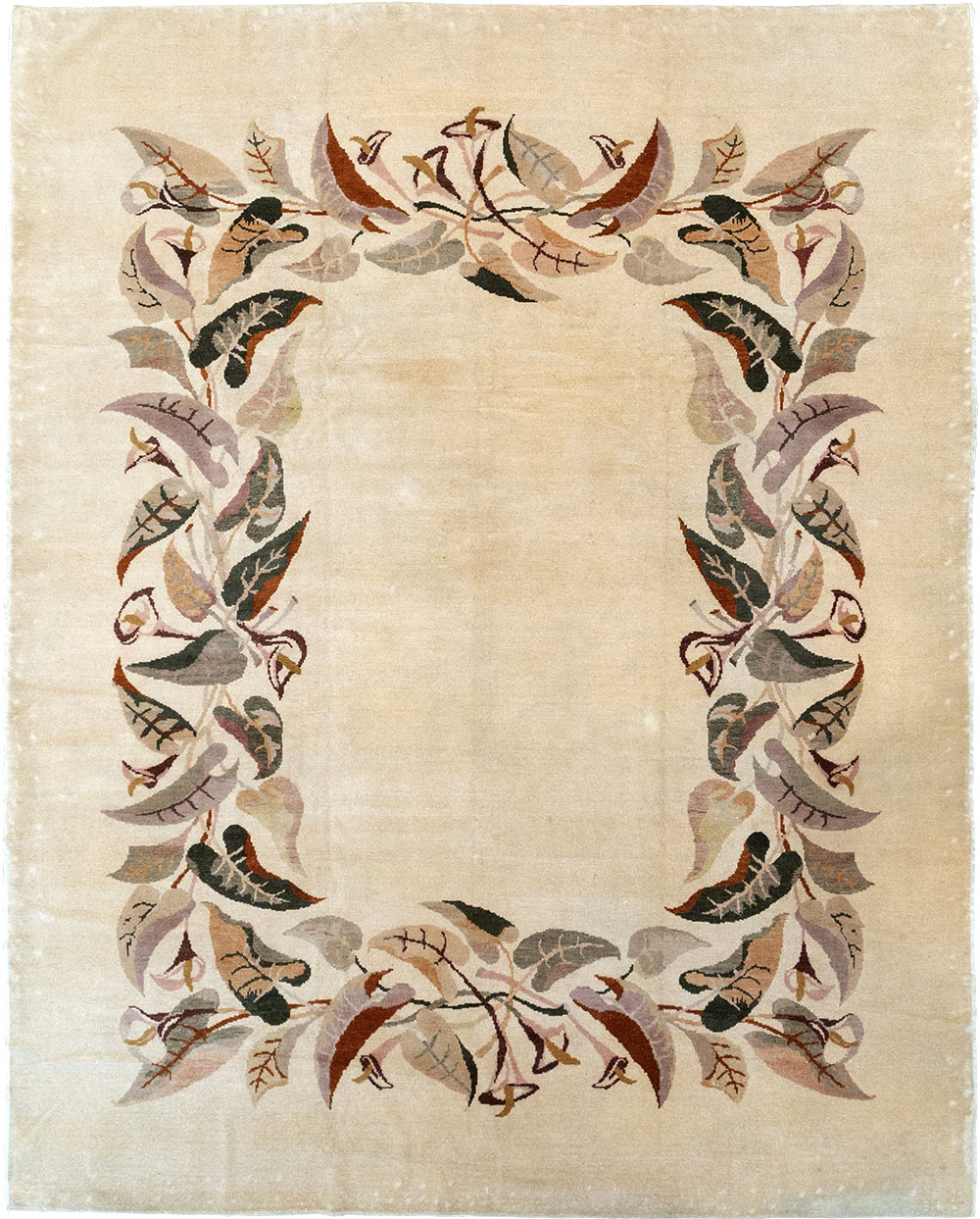 Mid-20th Century Art Deco Carpet By Olga Fisch, No.33138 - Galerie Shabab
