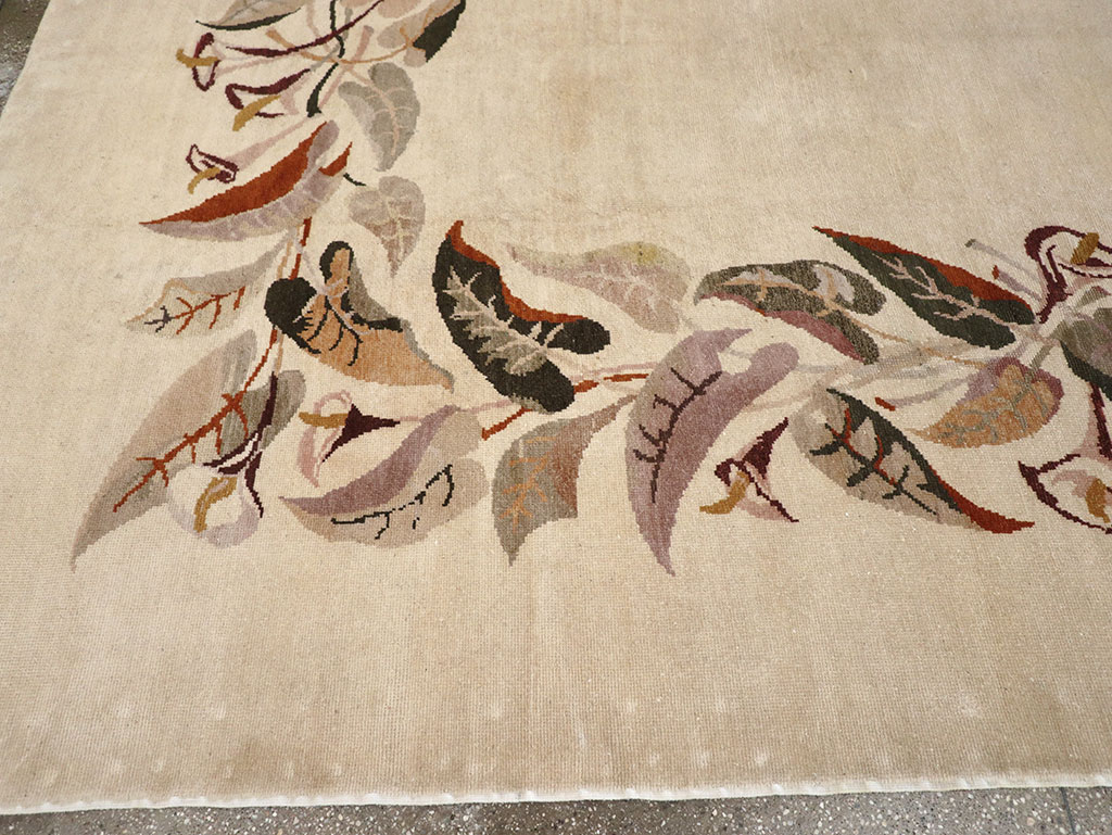Mid-20th Century Art Deco Carpet By Olga Fisch, No.33138 - Galerie Shabab