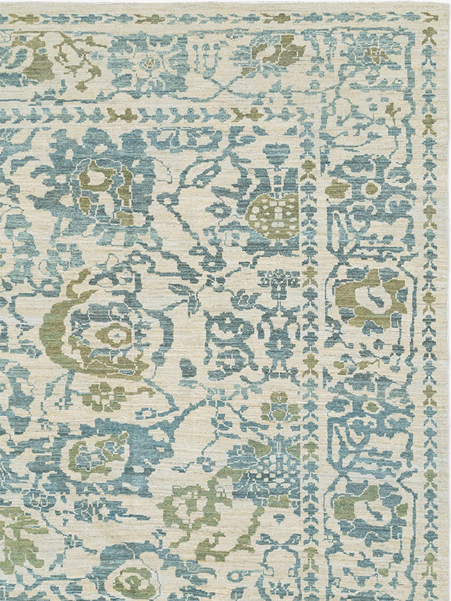 Modern Persian Sultanabad Large Room Size Carpet, No.33139 - Galerie Shabab