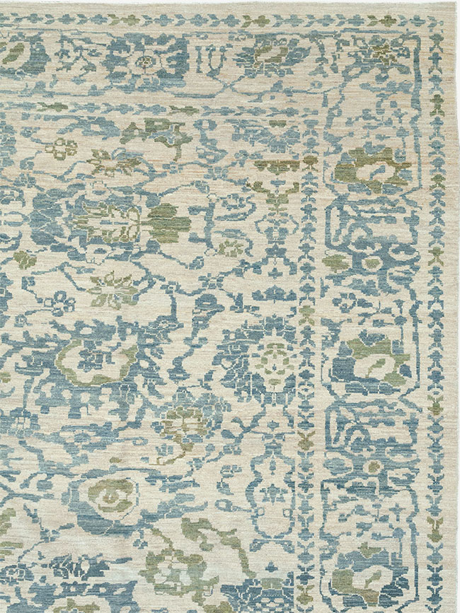 Modern Persian Sultanabad Large Room Size Carpet, No.33139 - Galerie Shabab