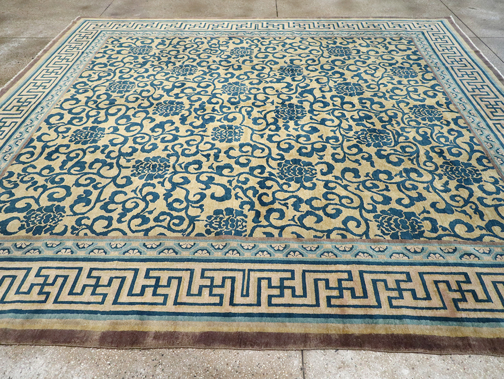 Antique Chinese Peking Room Size Carpet, No.33141 - Galerie Shabab