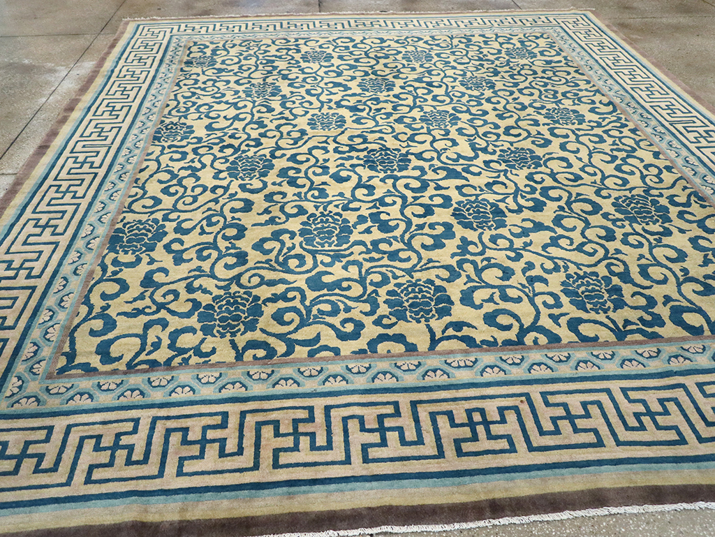 Antique Chinese Peking Room Size Carpet, No.33141 - Galerie Shabab