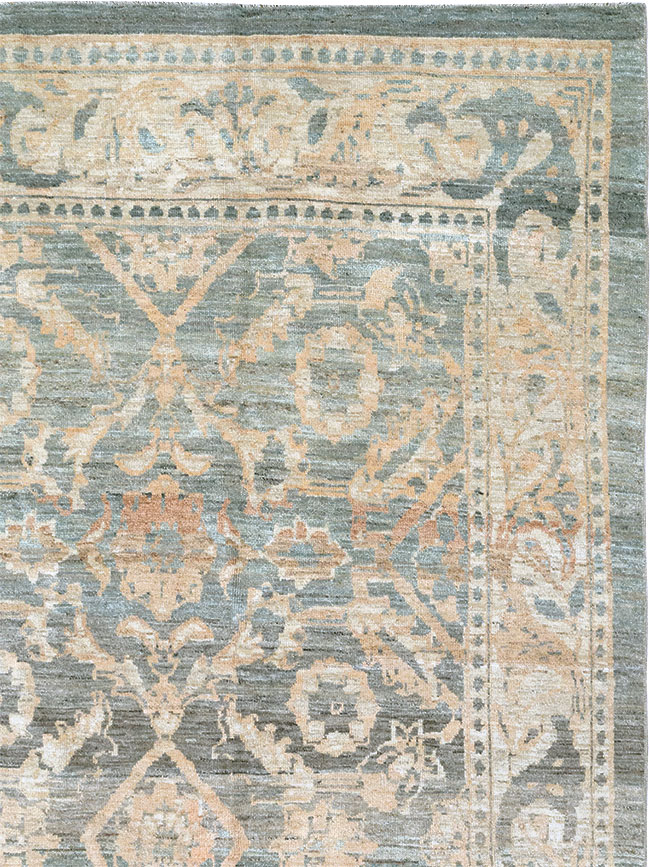 Modern Persian Mahal Room Size Carpet, No.33147 - Galerie Shabab