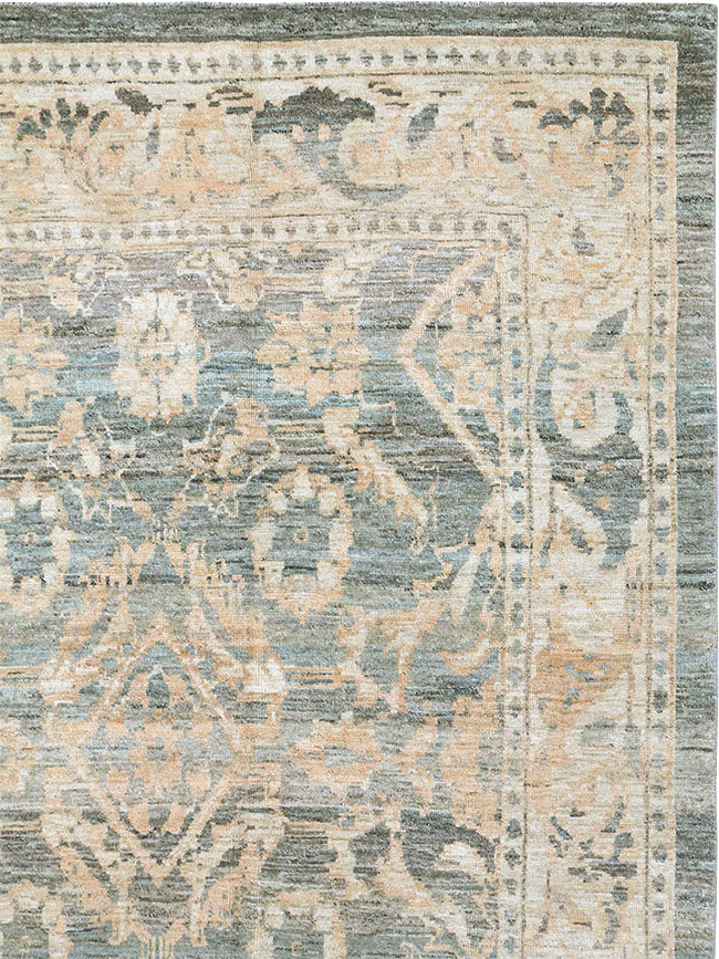 Modern Persian Mahal Room Size Carpet, No.33147 - Galerie Shabab