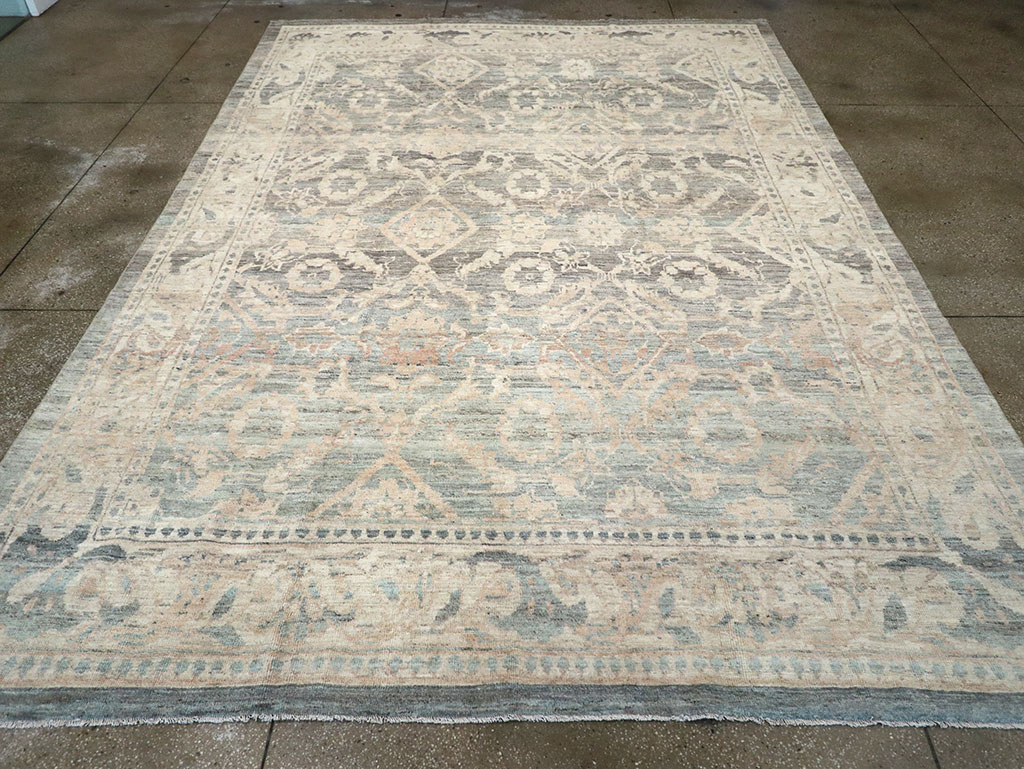 Modern Persian Mahal Room Size Carpet, No.33147 - Galerie Shabab
