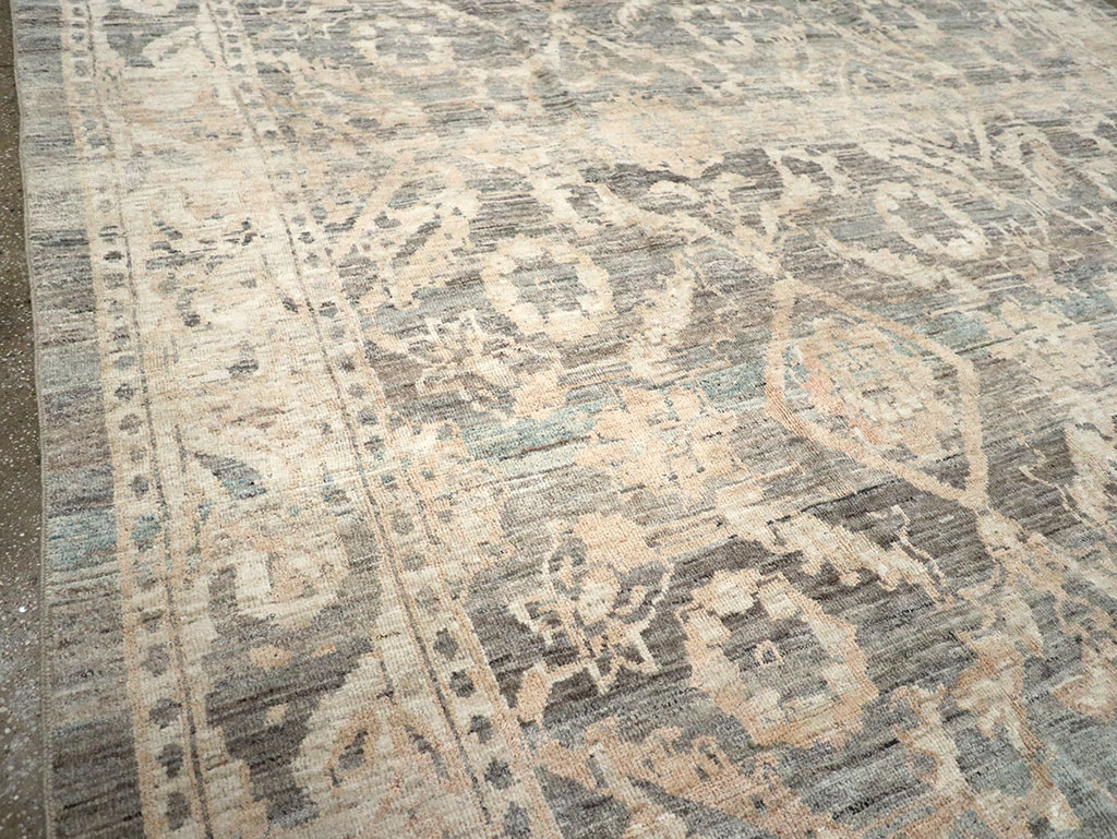 Modern Persian Mahal Room Size Carpet, No.33147 - Galerie Shabab