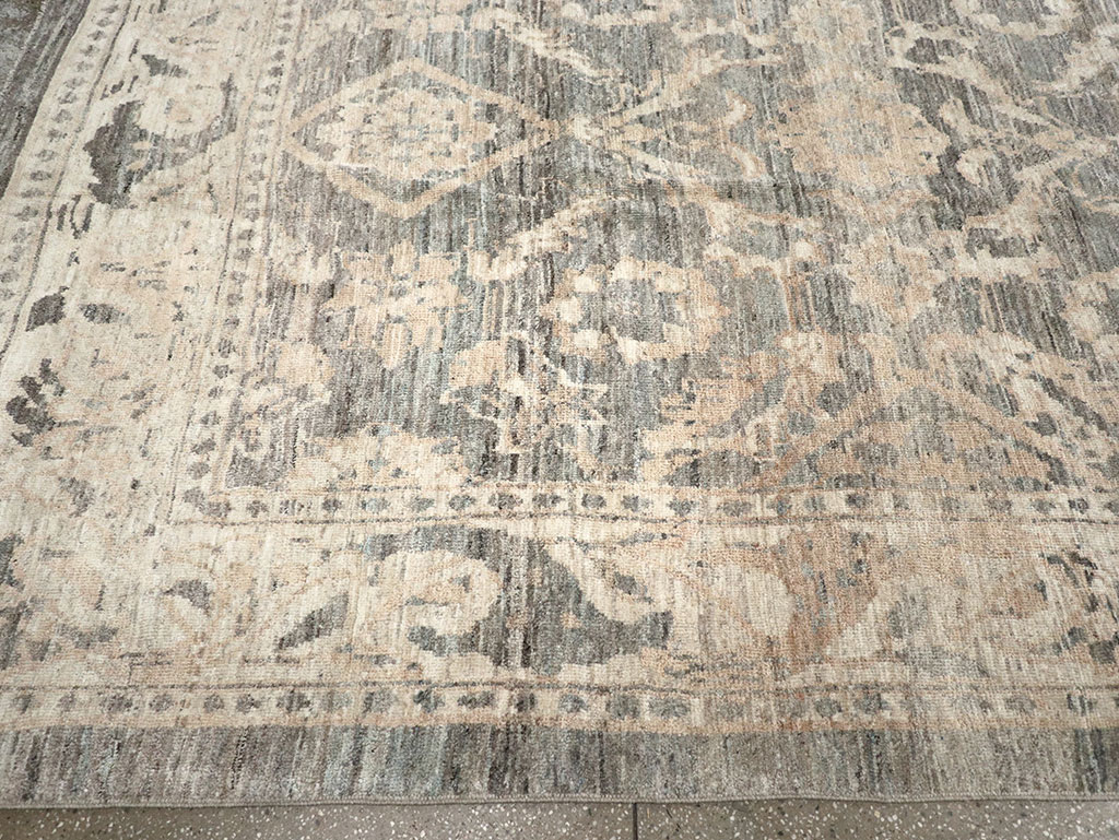 Modern Persian Mahal Room Size Carpet, No.33147 - Galerie Shabab