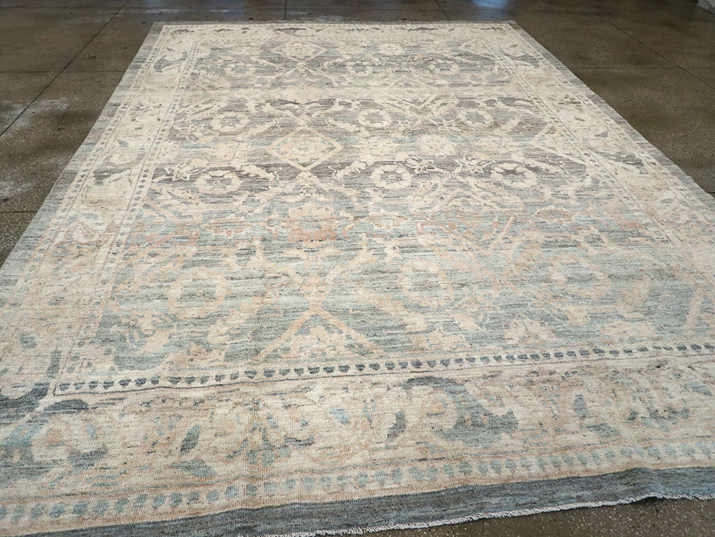 Modern Persian Mahal Room Size Carpet, No.33147 - Galerie Shabab