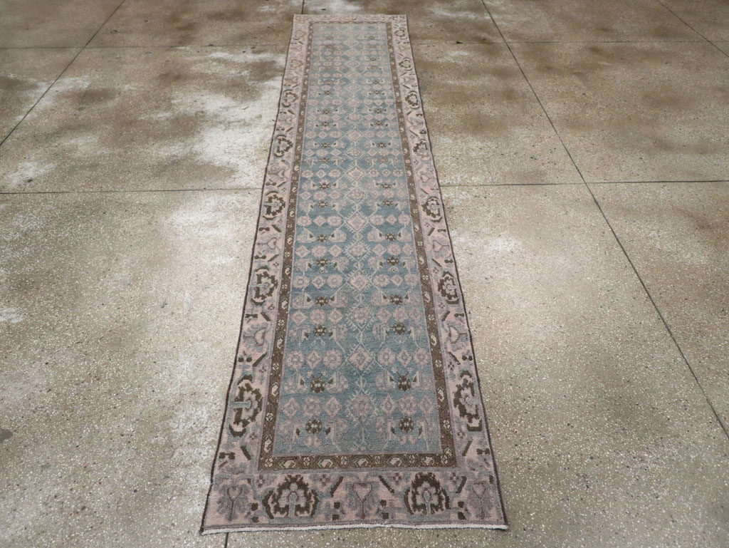 Vintage Persian Malayer Runner, No.33158 - Galerie Shabab