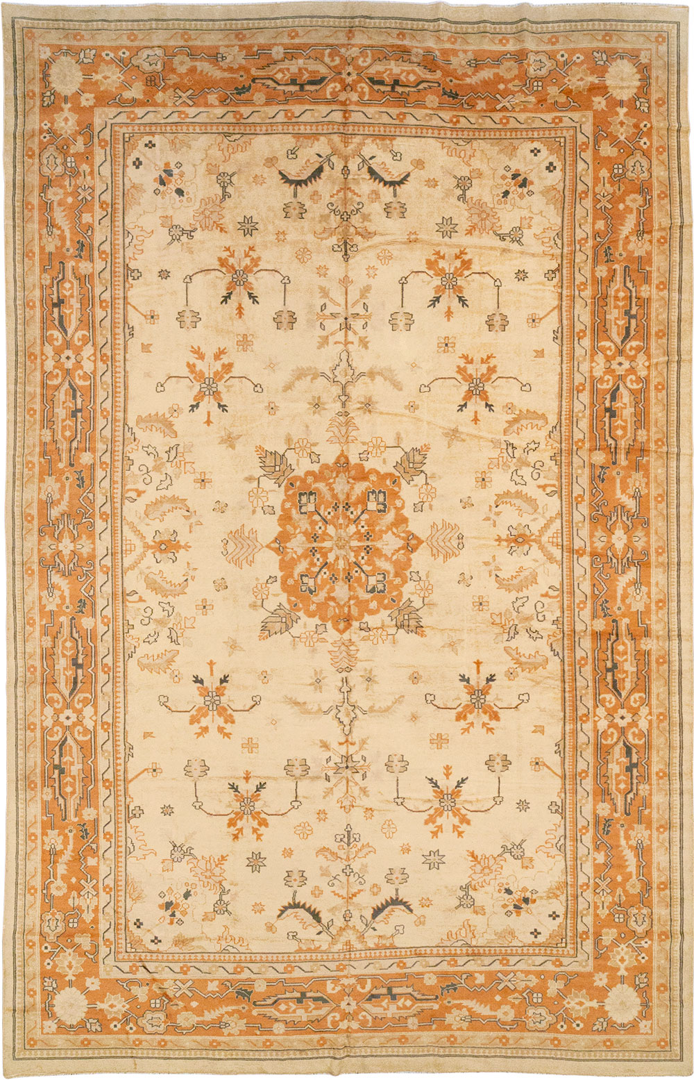 Vintage Turkish Anatolian Large Carpet, No.33162 - Galerie Shabab