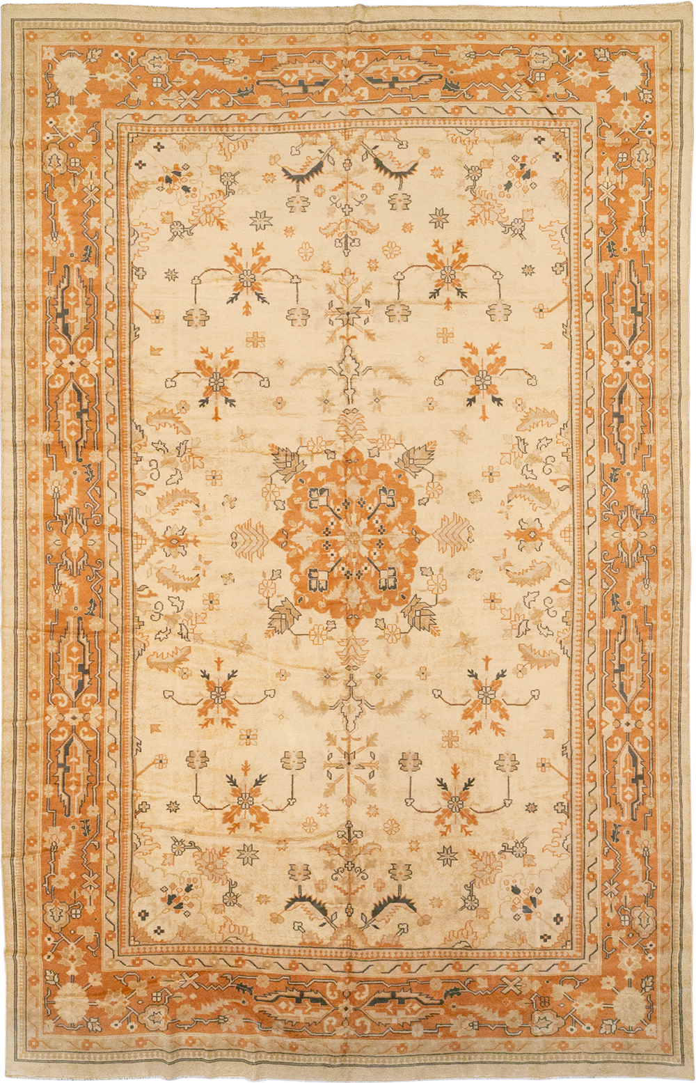 Vintage Turkish Anatolian Large Carpet, No.33162 - Galerie Shabab