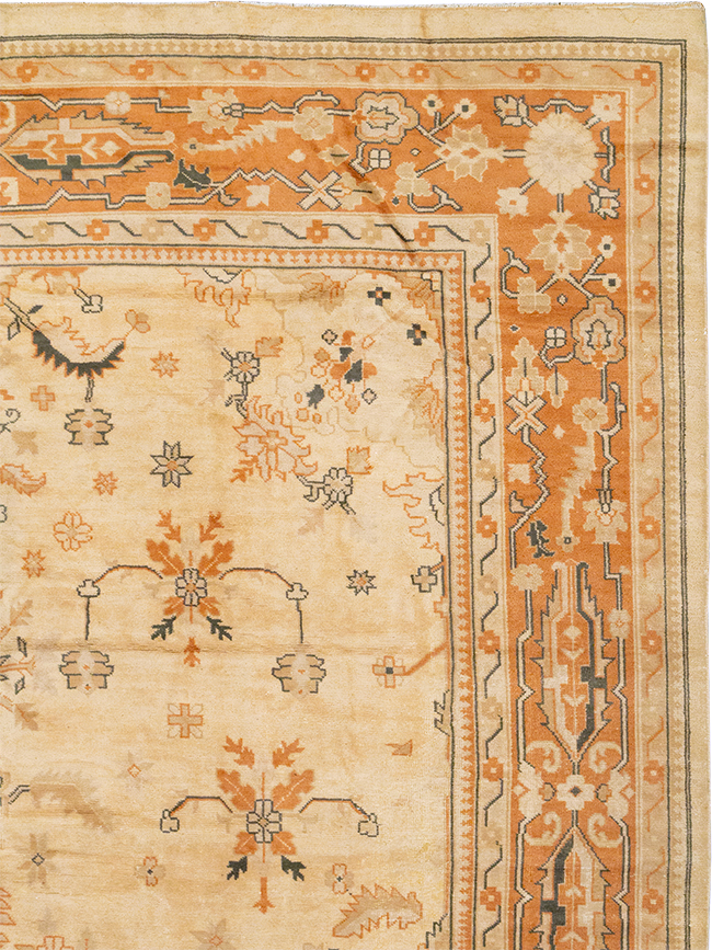 Vintage Turkish Anatolian Large Carpet, No.33162 - Galerie Shabab