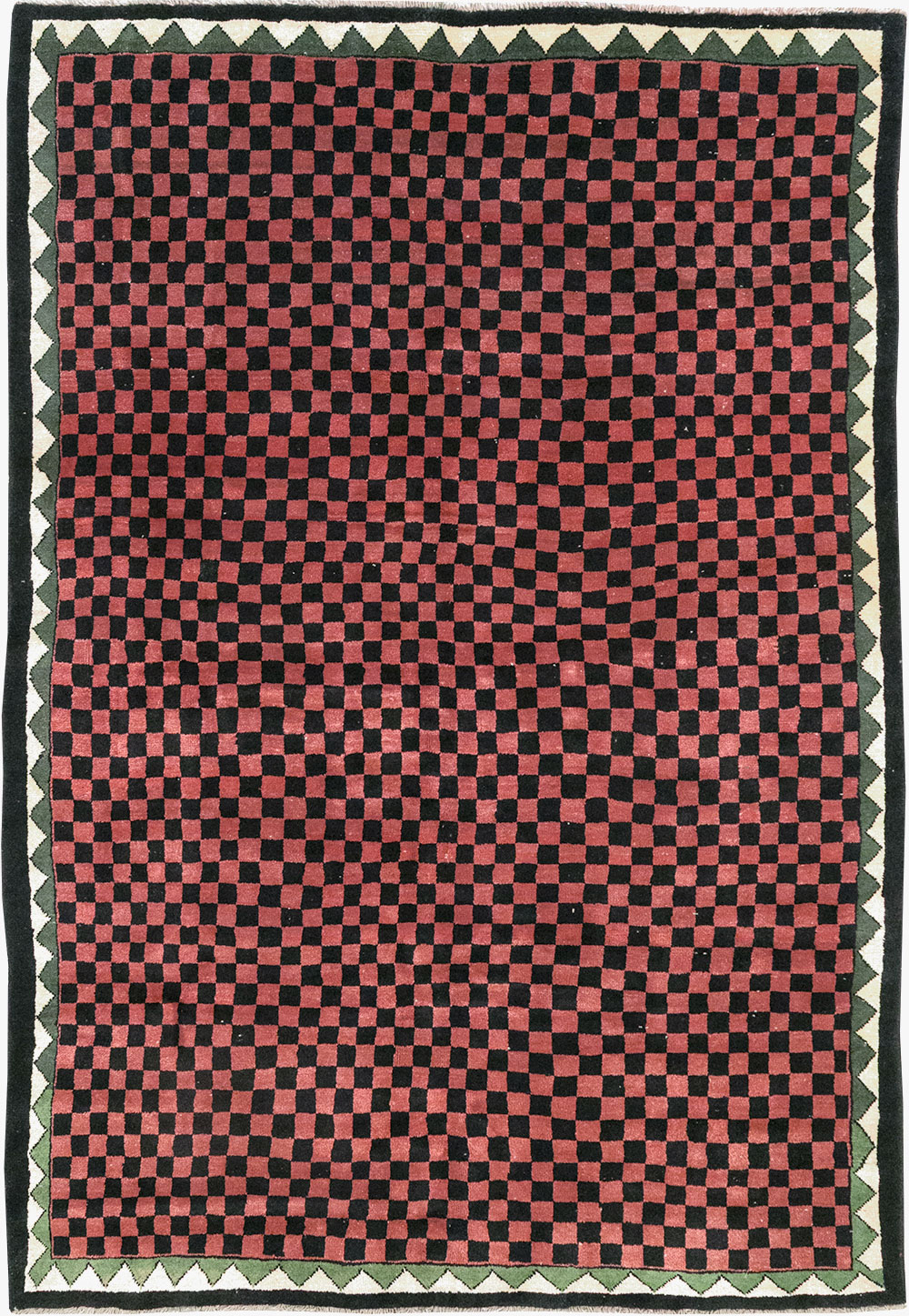 Modern Indian Gabbeh Accent Carpet, No.33163 - Galerie Shabab