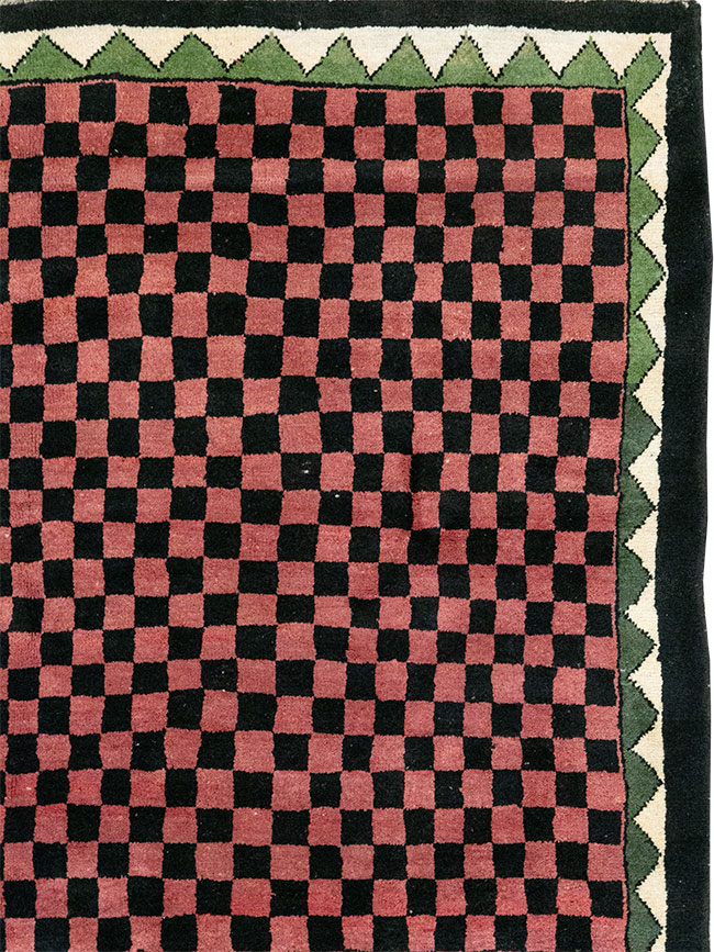 Modern Indian Gabbeh Accent Carpet, No.33163 - Galerie Shabab