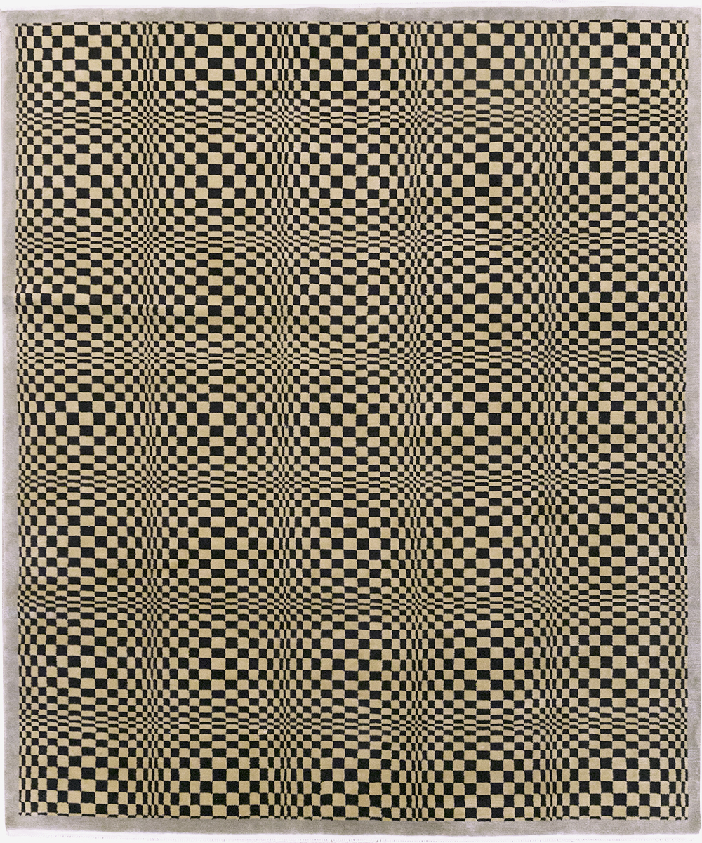 Modern Tibetan Art Deco Room Size Carpet, No.33164 - Galerie Shabab
