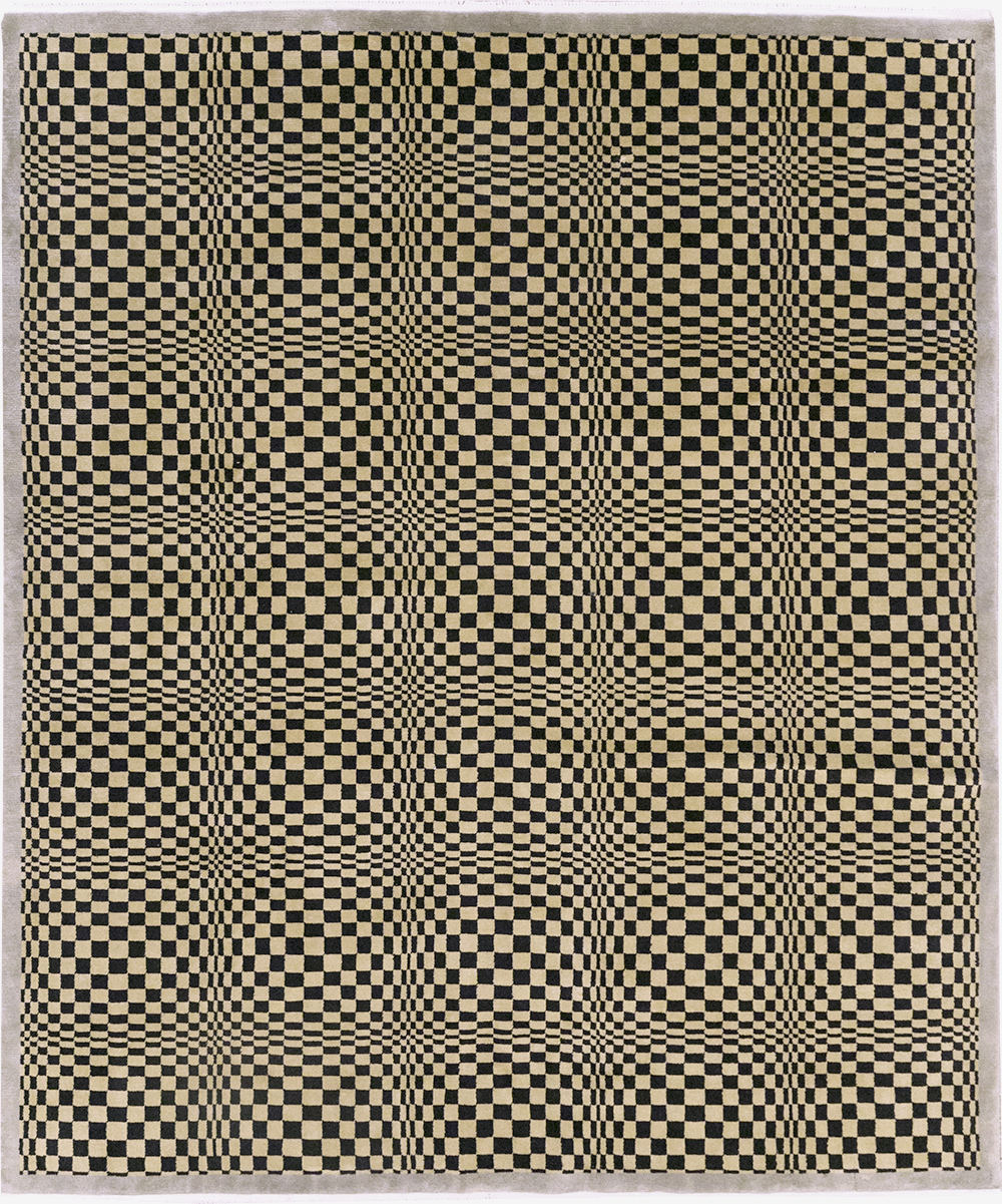 Modern Tibetan Art Deco Room Size Carpet, No.33164 - Galerie Shabab