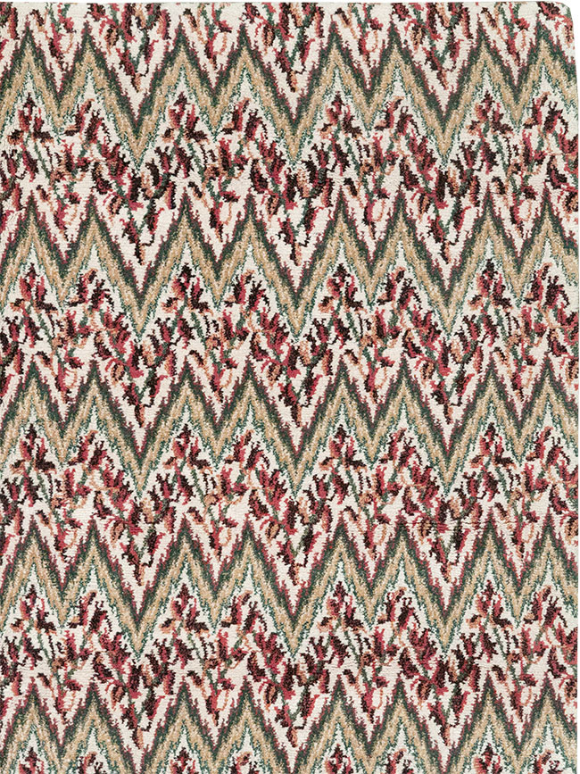 Modern Tibetan Accent Rug, No.33165 - Galerie Shabab