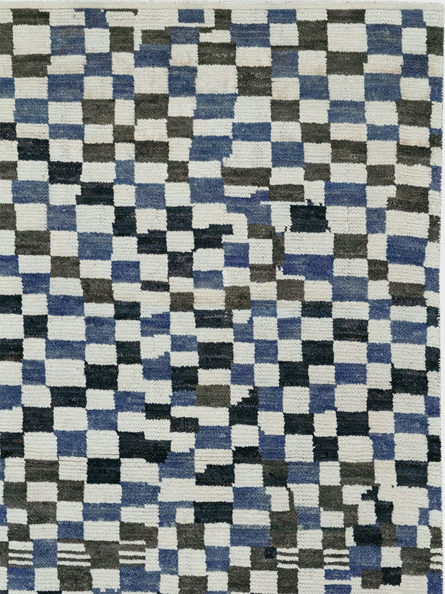 Modern Contemporary Indian Room Size Carpet, No.33167 - Galerie Shabab