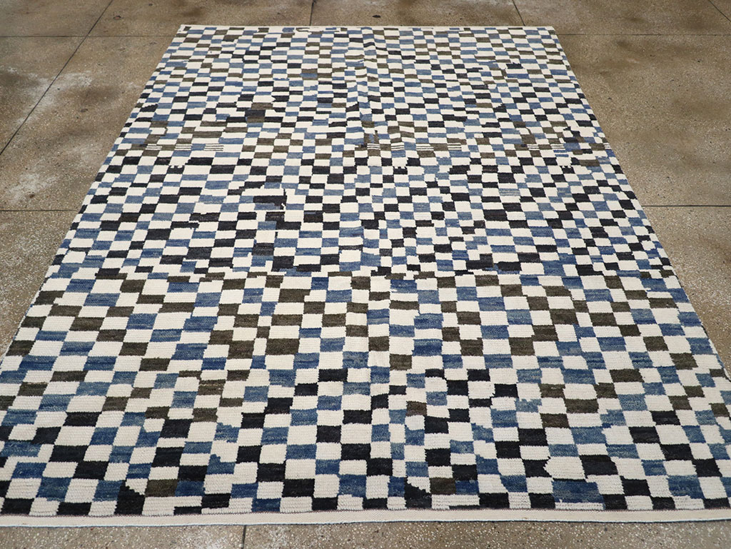 Modern Contemporary Indian Room Size Carpet, No.33167 - Galerie Shabab