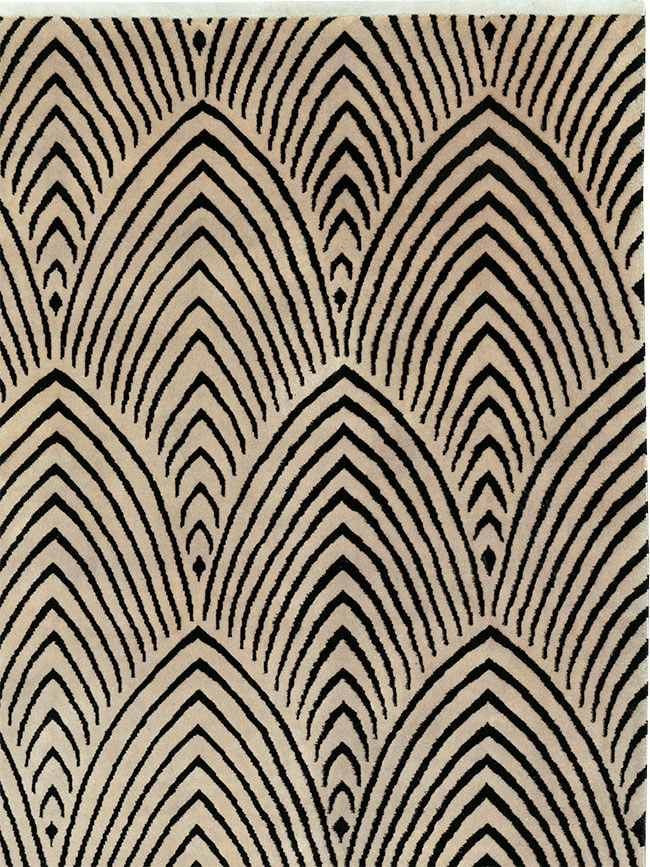 Antique Chinese Art Deco Room Size Carpet, No.33169 - Galerie Shabab